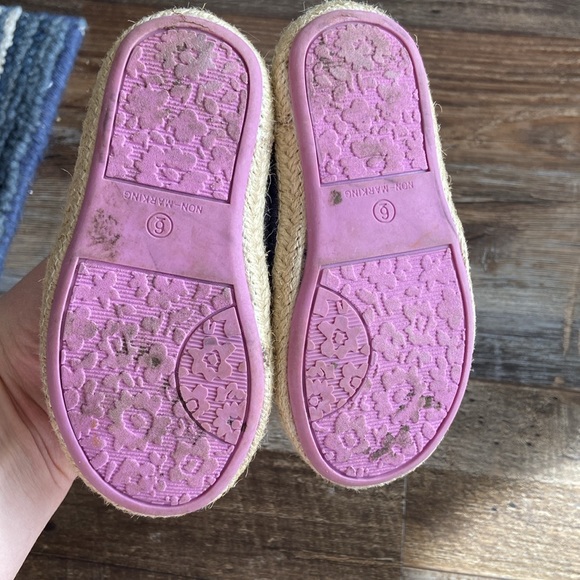 Gymboree embroidered espadrilles flats size toddler 6 - Picture 5 of 6